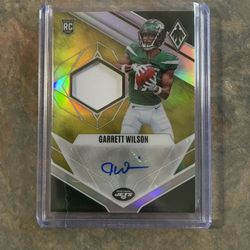 Garrett Wilson 2022 Rookie Auto