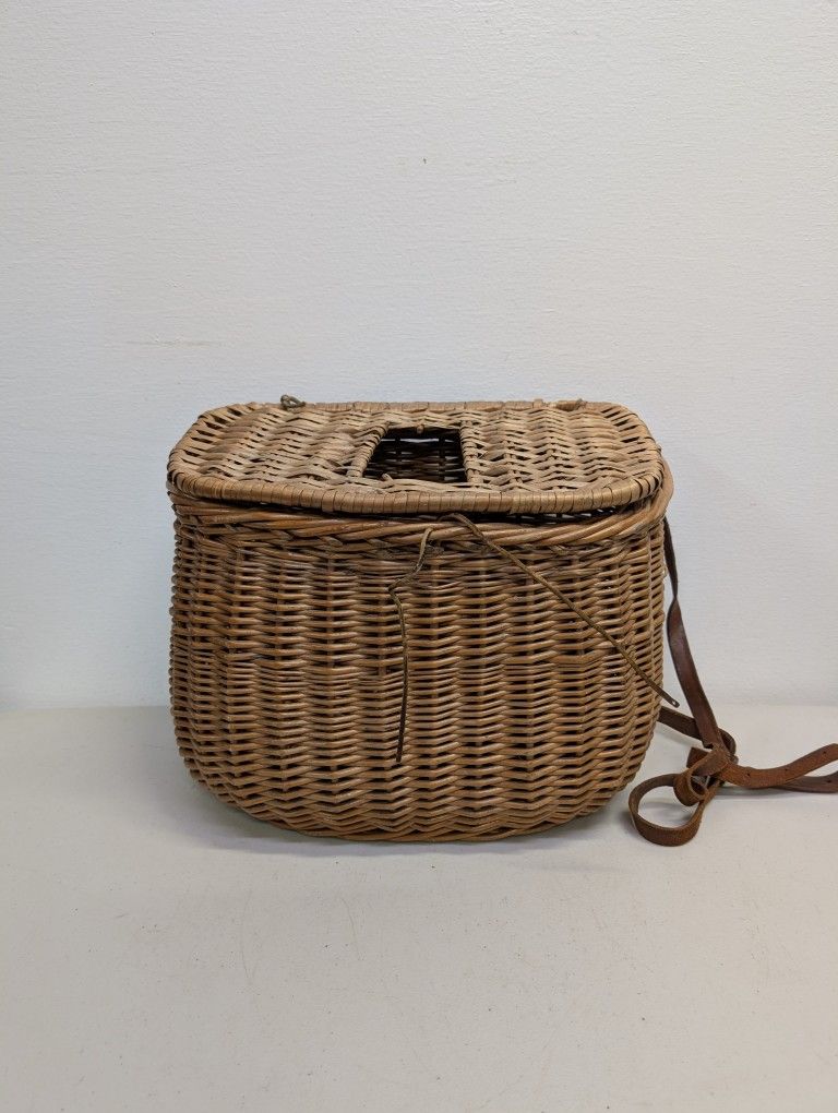 Vintage Fishing Basket