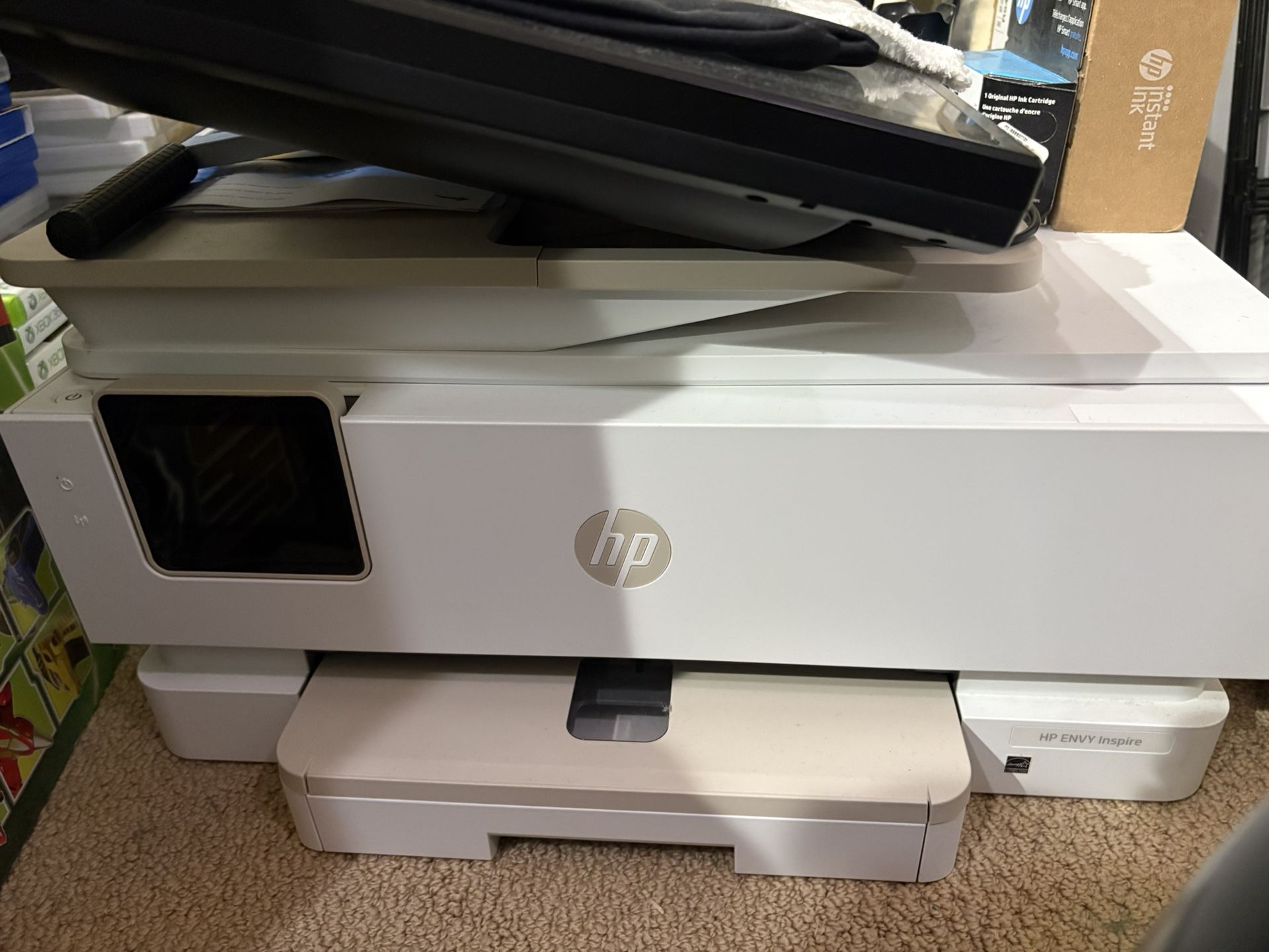 HP ENVY Inspire 7955e Wireless Color Printer + Some Ink