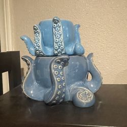 Bath And Body Octopus Soap And Candle Holder