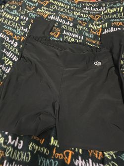 Ladies black workout pants