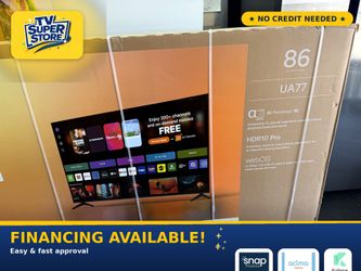 86” LG UHD 4K SMART TV