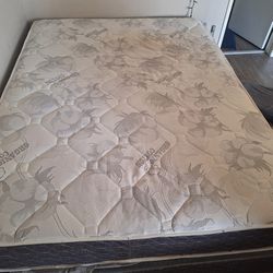 Queen Size Mattress  And Box Spring 