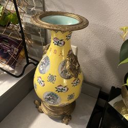 Chinese Qing Dynasty Antique Jade Brass From  Guangxu Period 
