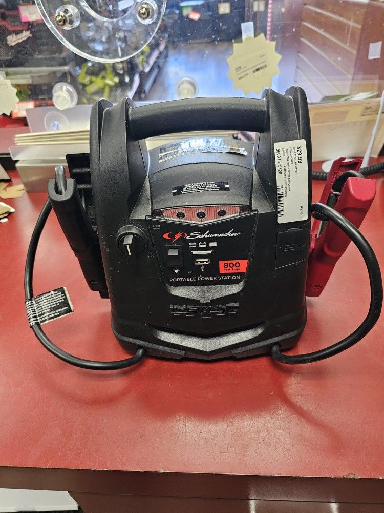 96091 Schumacher SJ1583 800w Amp Jumpstarter And Inflator 575428