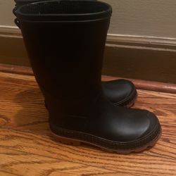 Black Rain boots 9-10t