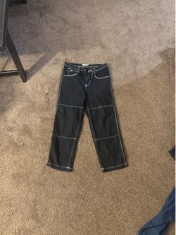 Black/green empyre jeans logo