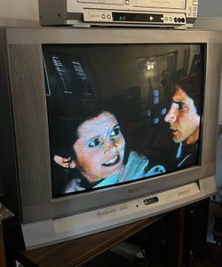 Panasonic CRT Television Retro Gaming TV