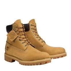 Timberland Men's 6 Inch Premium Waterproof Boot Fashion, Black Nubuck