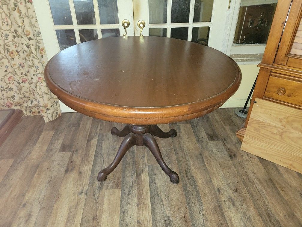 Solid Wood Round Dining Table