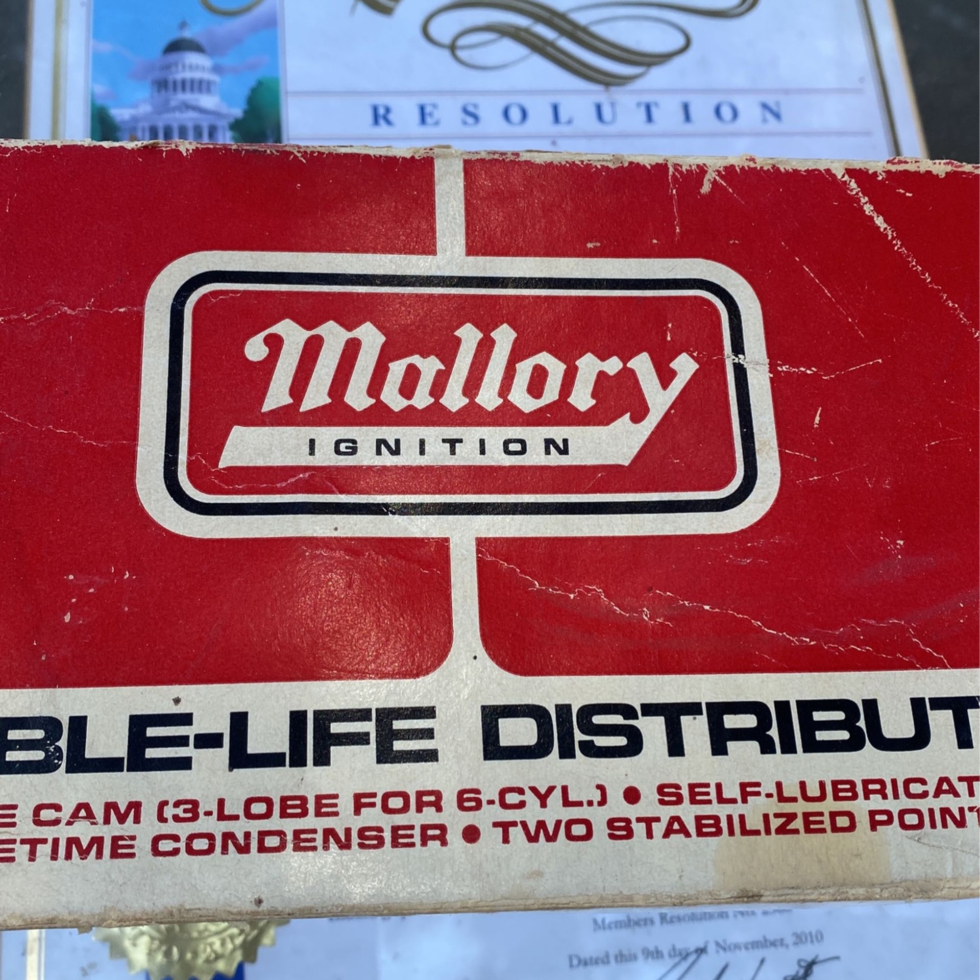 Mallory Distributor Nos, New Chrysler 318