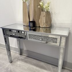 Mirror Entry Way Table