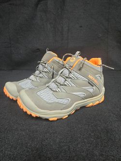Merrell Waterproof Mid Hiking Shoes - Youth Size 3.5 - Excellent Condition