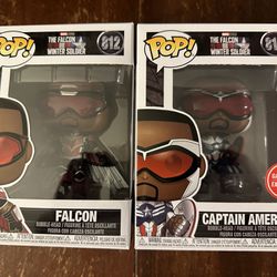 Falcon/Captain America Funko Pop - The Falcon and the Winter Soldier