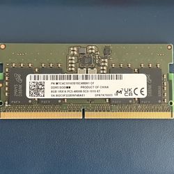 8gb DDR5 SODIMM Ram