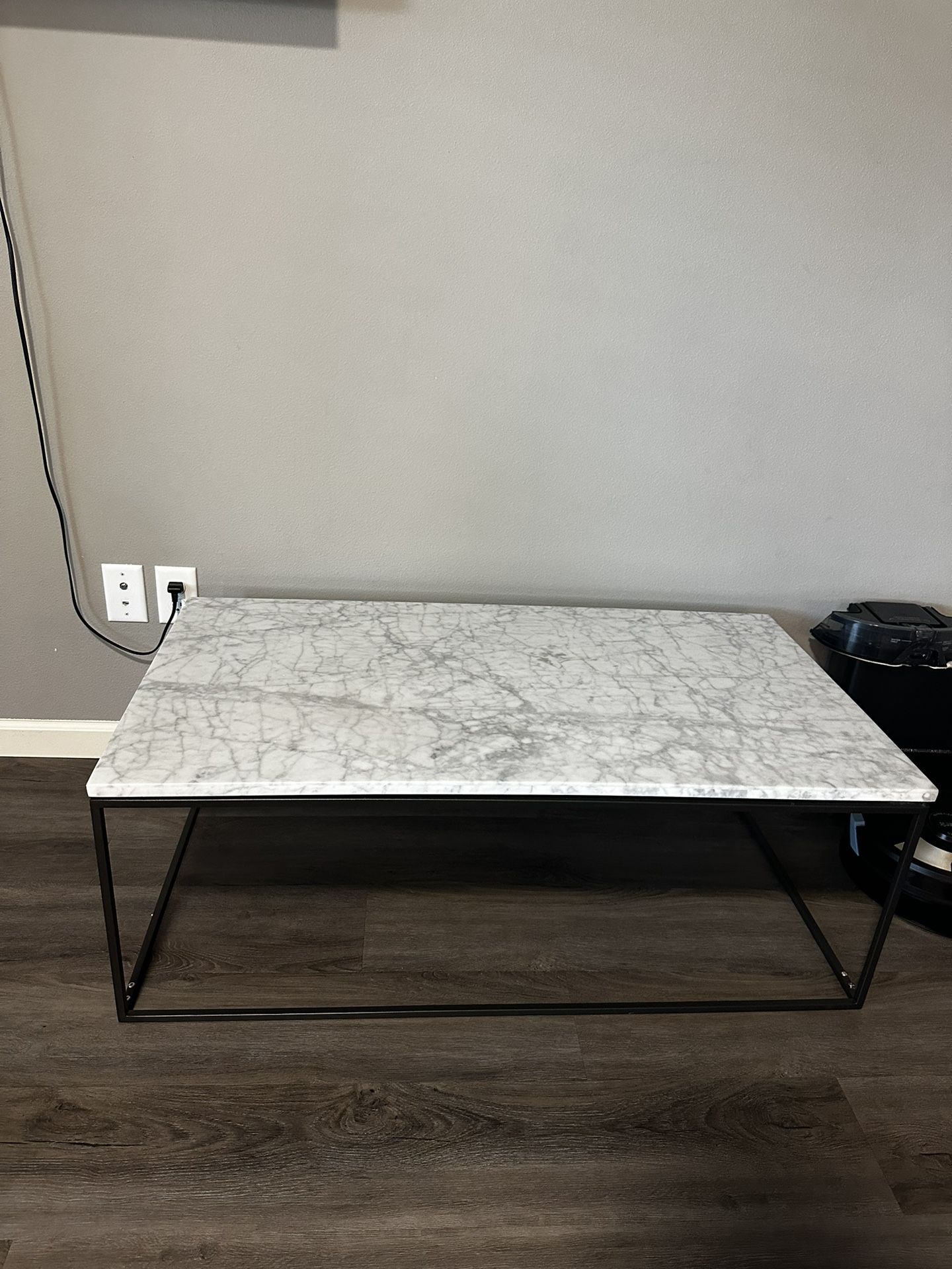 West Elm Marble Coffee Table