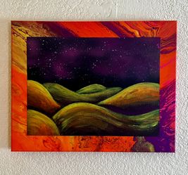 "Electric Horizons" Landscape Painting