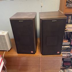 Vintage Sony Speakers 