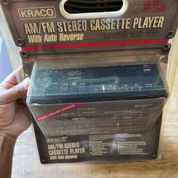 Am/Fm Stereo Cassette Player 