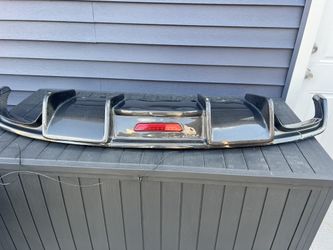 Rear carbon diffuser for Audi A7 (non) S-Line