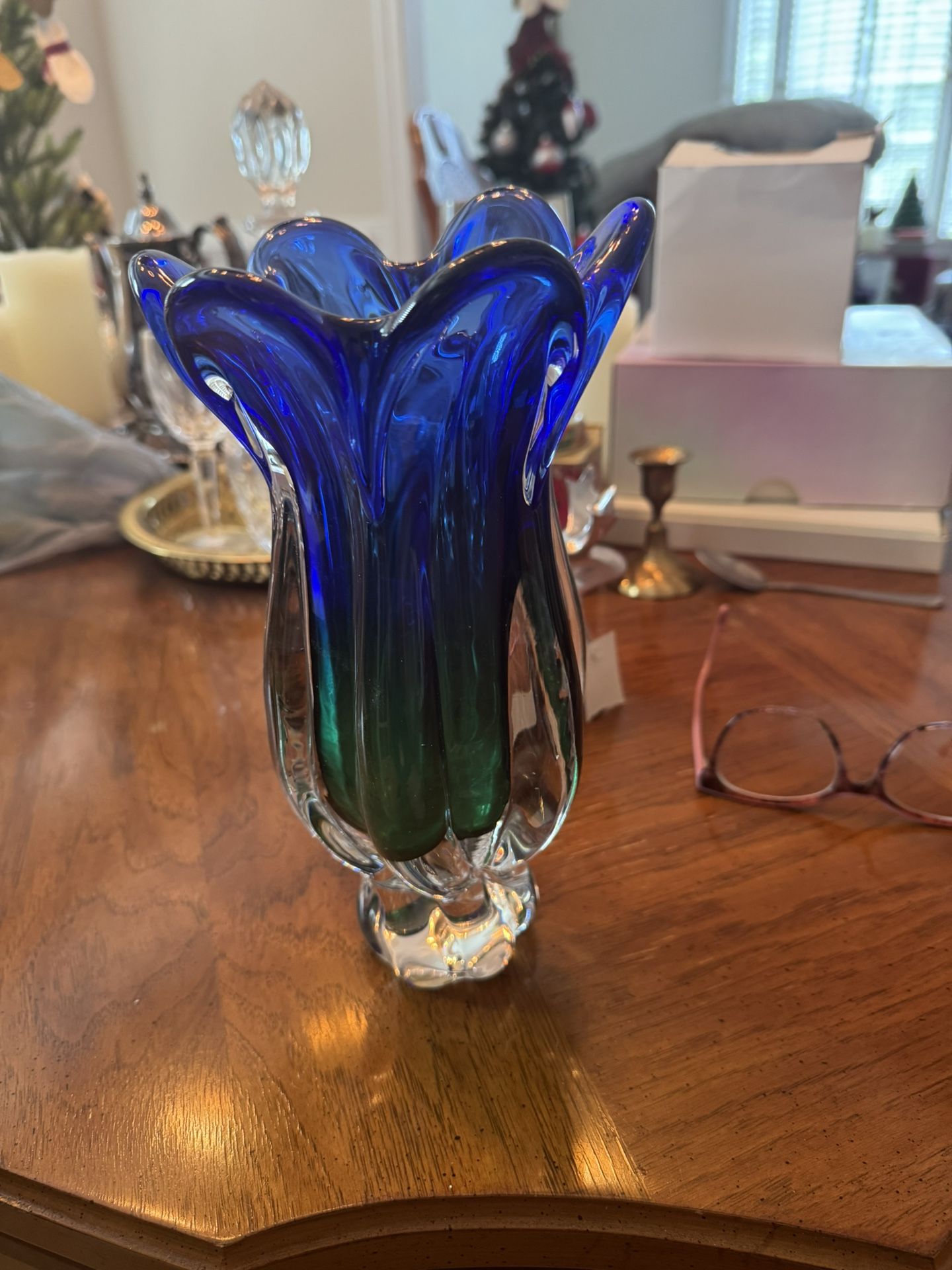 royal gallery Art Glass design Vase