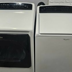 Great Working Super Capacity Whirlpool Washer And Dryer Set 