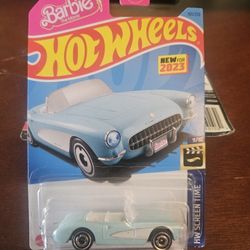 2023 Hot Wheels 1956 Corvette Barbie The Movie