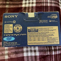Sony Camera DVD 101