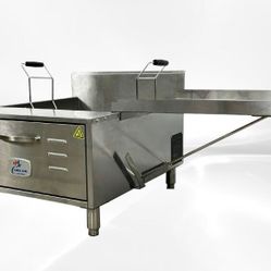 NSF Flat Bottom Funnel Cake Donut Donuts Fryer NG CTF-2R