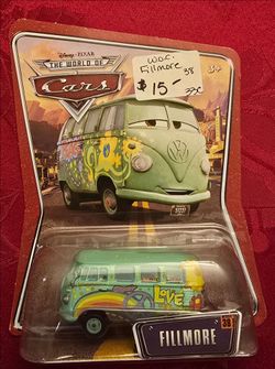 Disney Pixar Cars Fillmore #38 World Of Cars