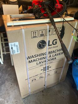 LG Washing Machine WM3400CW Brand New