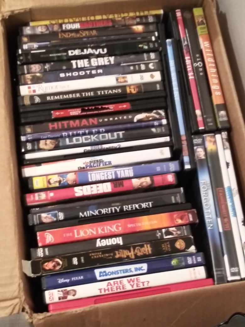 DVD Movies 40 total...great selections
