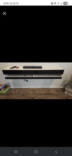 Tv Console With Led Lights