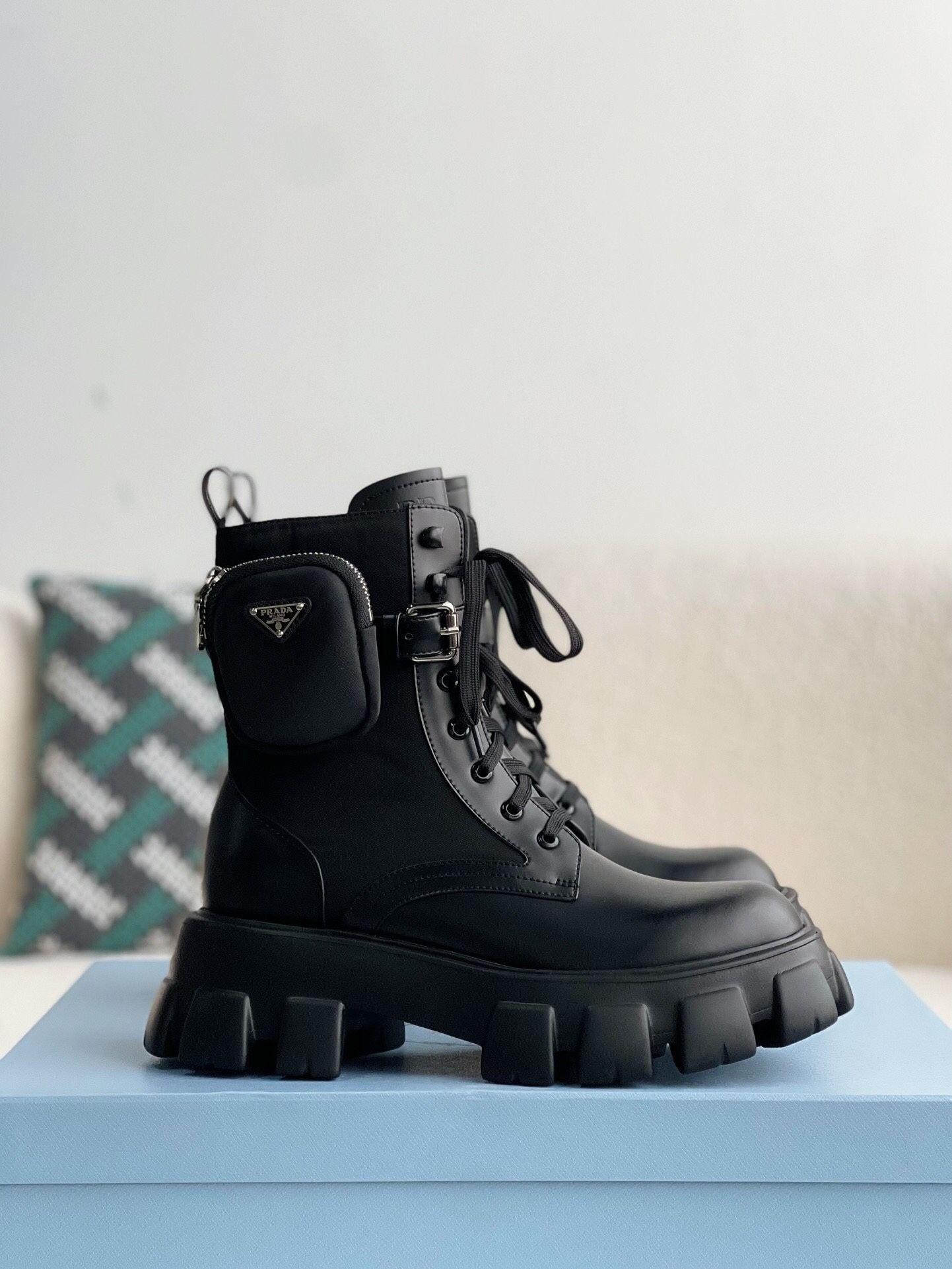 Prada Black Boots