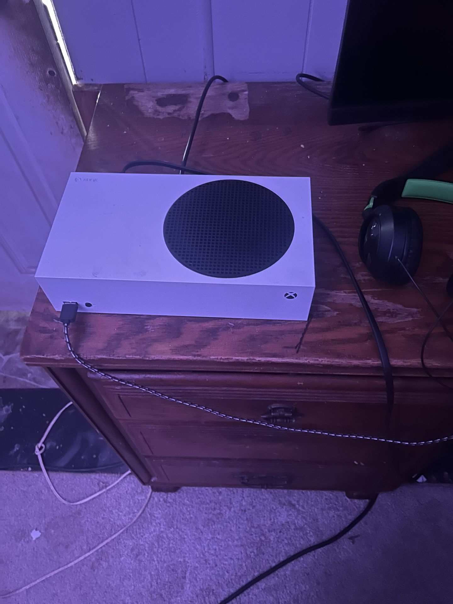 Xbox Series S With Head Set And Controller