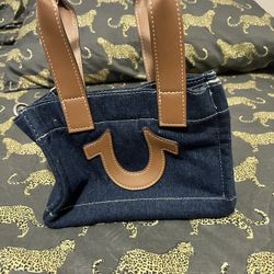 Mini Denim True Religion Purse