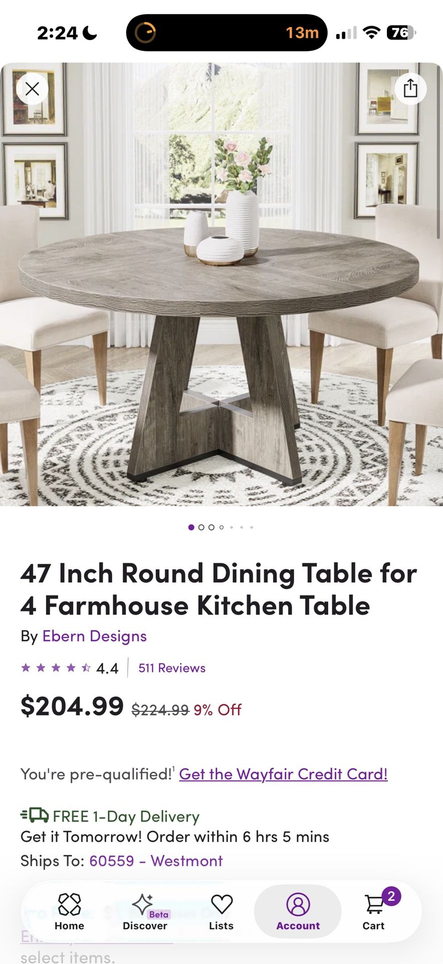 Farmhouse Kitchen Table