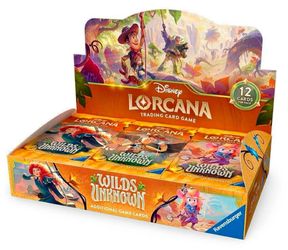 New Sealed Lorcana Wild Unknown Booster Box