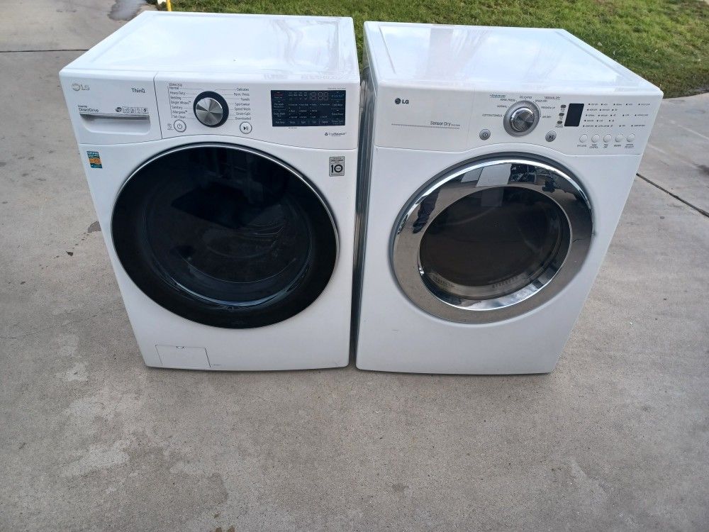 Lg Washer And Gas Dryer 