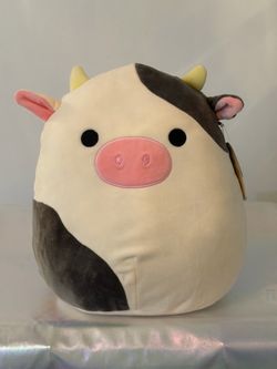 Squishmallows Connor the Cow Plush - New with Tags (NWT)