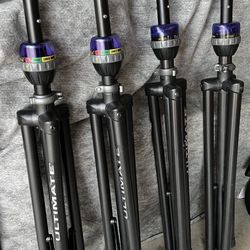 Ultimate Support TS-90B Telelock Speaker Stands 