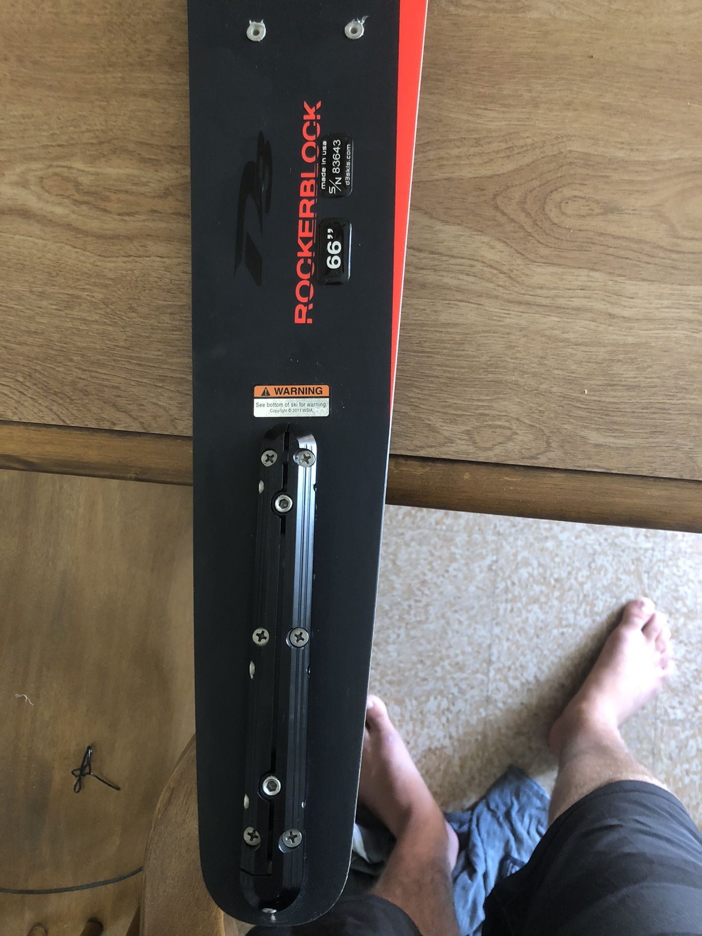 66” D3 Slalom water ski for Sale in Tempe, AZ OfferUp