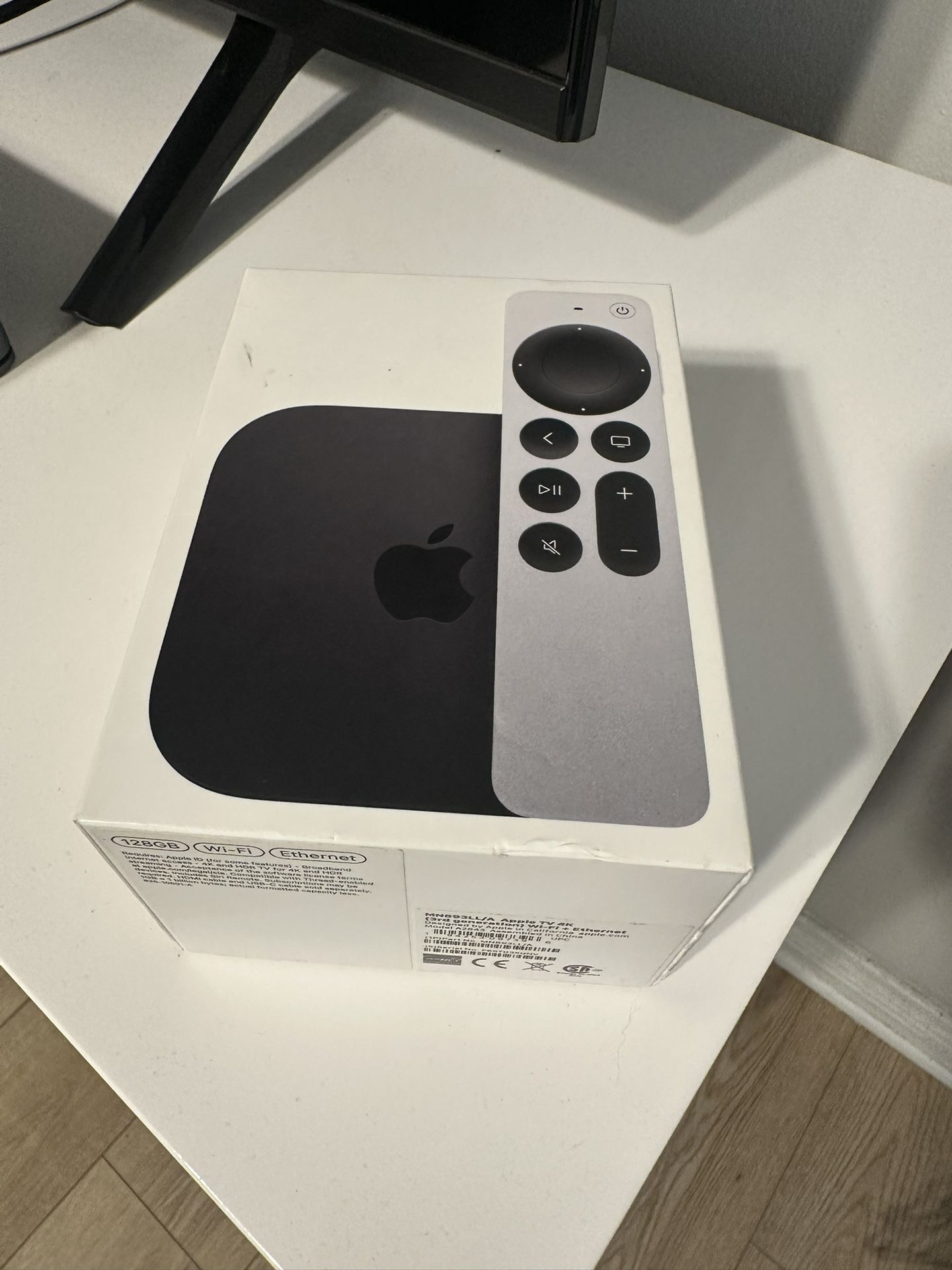 Apple TV 4K (3rd Generation Newest Model) WiFi + Ethernet 128GB