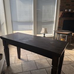 Dark Wood Console / Entry Table