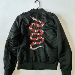 Embroidered Bomber Jacket