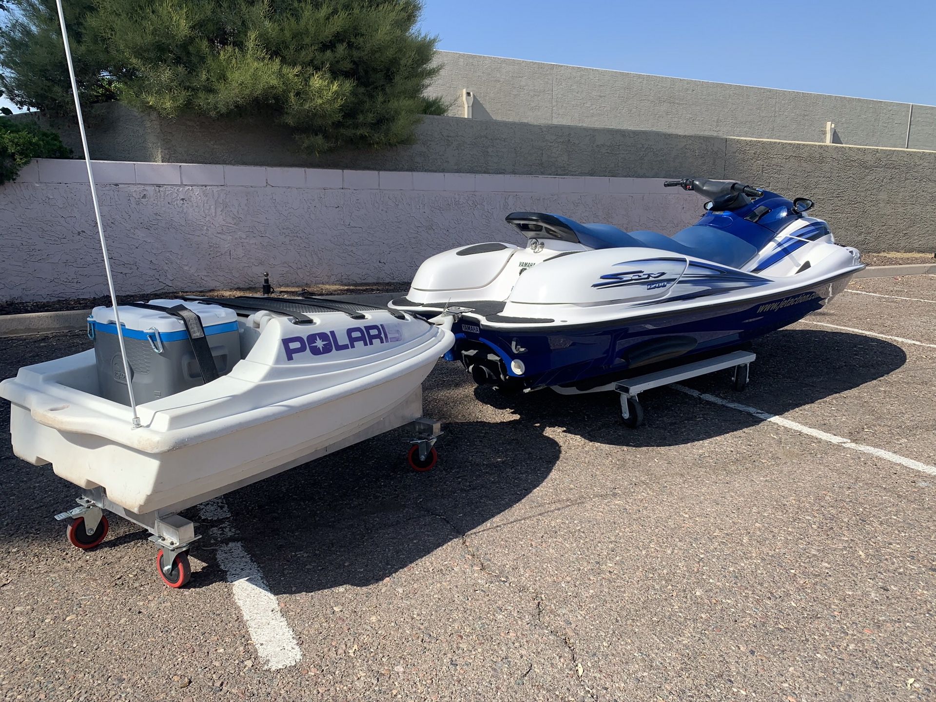 2003 Yamaha SUV 4Seater Waverunner / Jet Ski with HydroTrailer for