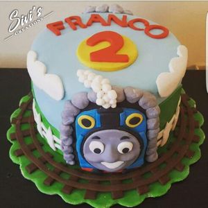 Thomas The Train Fondant Cake For In North Miami Beach Fl Fondant Cake For In North Miami Beach Fl