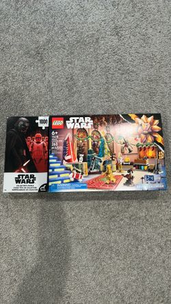Star Wars Lego Advent Calendar and Puzzle