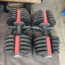 Adjustable Dumbbell Set 4-90lbs (Set of 2)