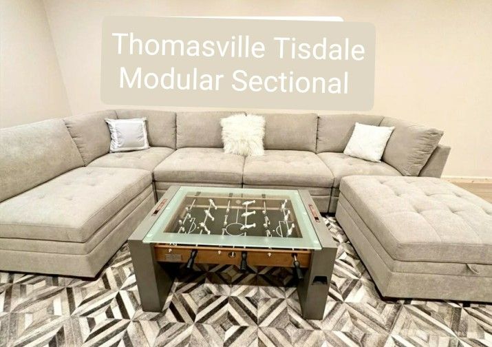 Modular Sectional Couch Sofa With Ottoman 